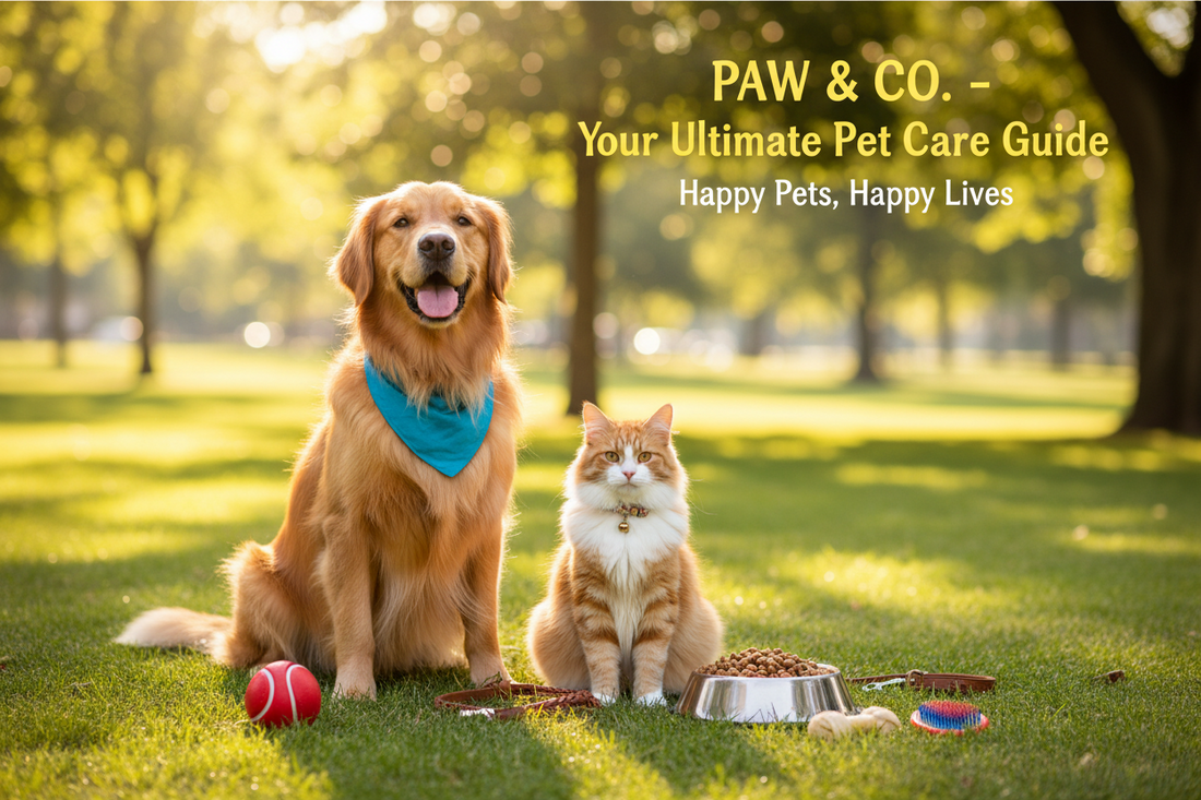 The Ultimate Pet Care Guide: Keeping Your Dogs and Cats Happy, Healthy, and Active