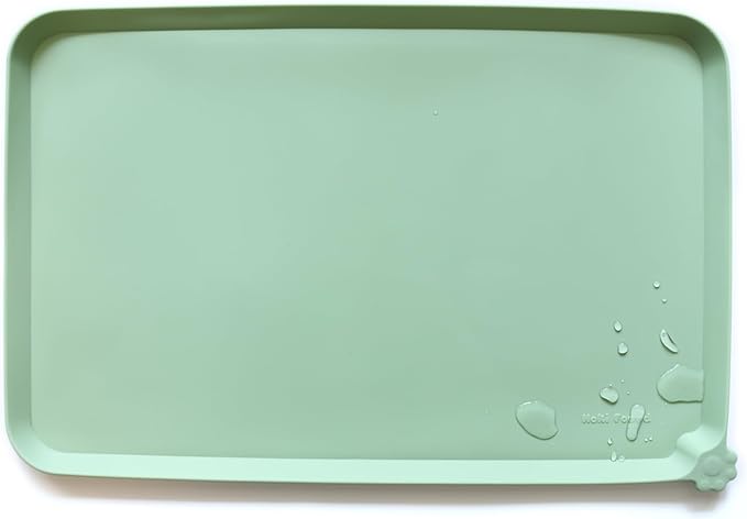 Hoki Found XX-Large Silicone Pet Food Mats Tray by Hoki+Found