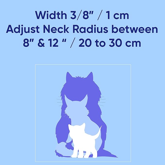 Pawtitas Halloween Cat Collars for Cats Adjustable Collar Glow in The Dark - Image 6