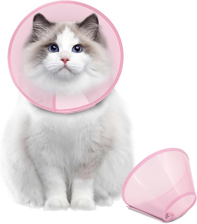 Supet Dog Cone Collar Adjustable After Surgery, Comfortable Pet Recovery Collar by Supet