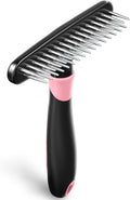 Dog rake deshedding dematting Brush Comb by DOGI