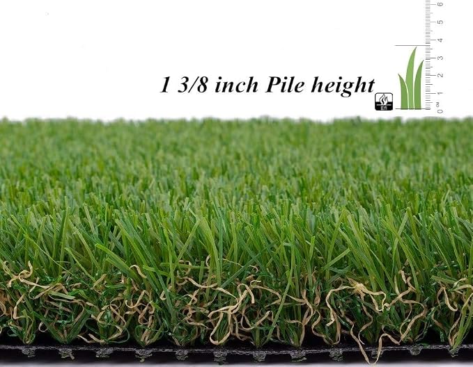 ALTRUISTIC Artificial Grass 6FTX83FT, Realistic Fake Grass Deluxe Turf - Image 2