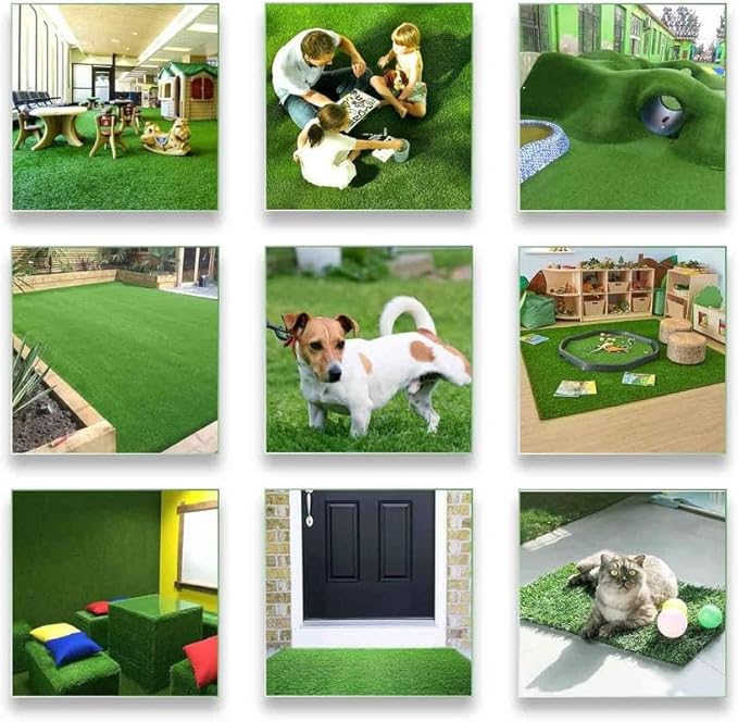 ALTRUISTIC Artificial Grass 2FTX36FT, Realistic Fake Grass Deluxe Turf - Image 6