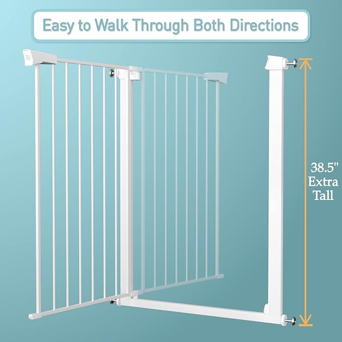 Fairy Baby 38" Extra Tall Dog Gate - Image 9