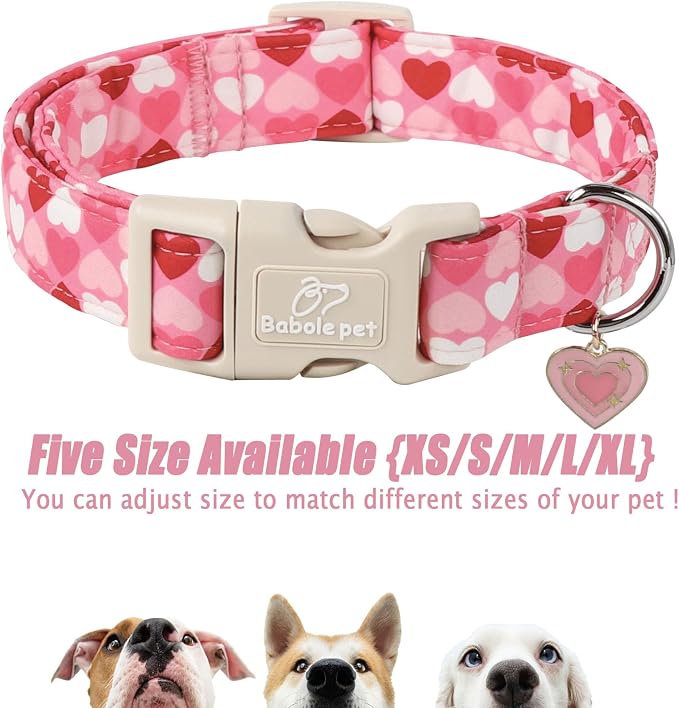 Valentines Dog Collar for Small Dogs - Image 7