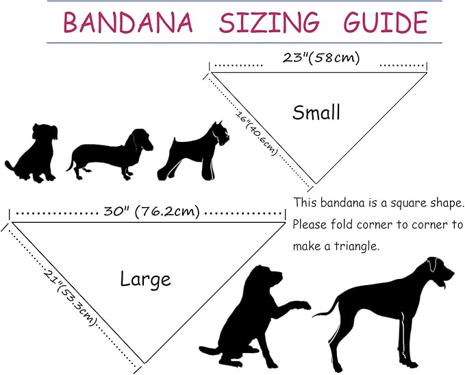 ARING PET Summer Dog Bandana-Cute Khaki Dog Bandanas, Comfortable Pet Scarf - Image 6