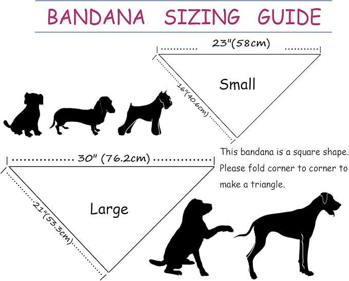 ARING PET Halloween Dog Bandanas, Cotton Pink Pumpkin Pet Bandanas Cute - Image 5