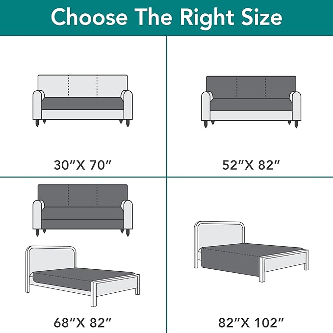 PetAmi Reversible Furniture Cover, Sofa Protector - Image 5