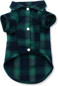 Koneseve Dog Shirt Pet Plaid Clothes T-Shirt by Koneseve