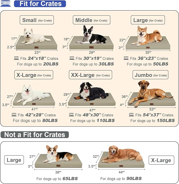 Outdoor Extra Large Dog Bed, Jumbo Waterproof Dog Bed - Image 5