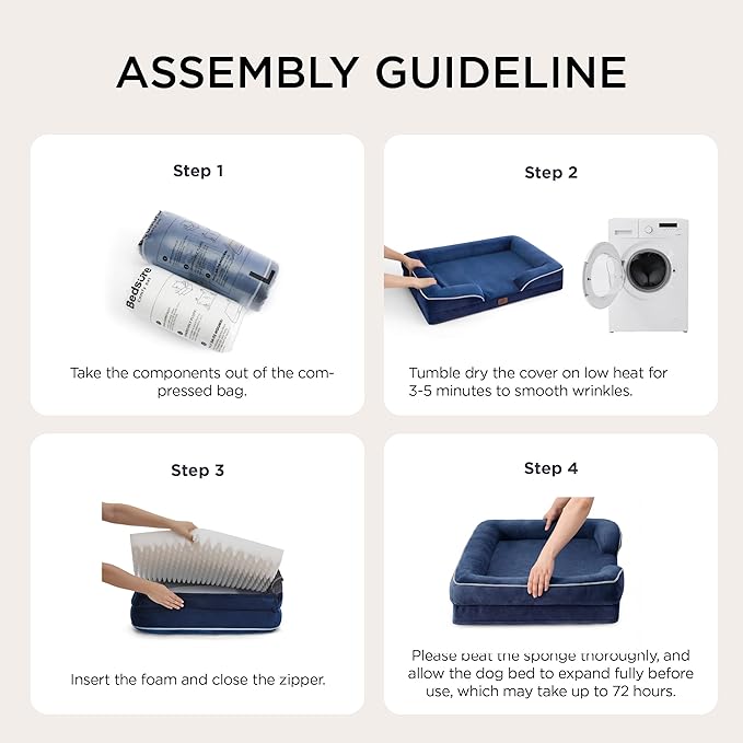 Bedsure Orthopedic Dog Bed for Extra Large Dogs - Image 8