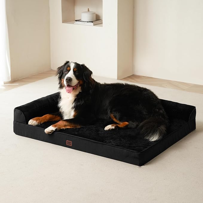 EHEYCIGA Orthopedic Dog Bed Medium Size Dogs, Memory Foam Dog Bed - Image 9