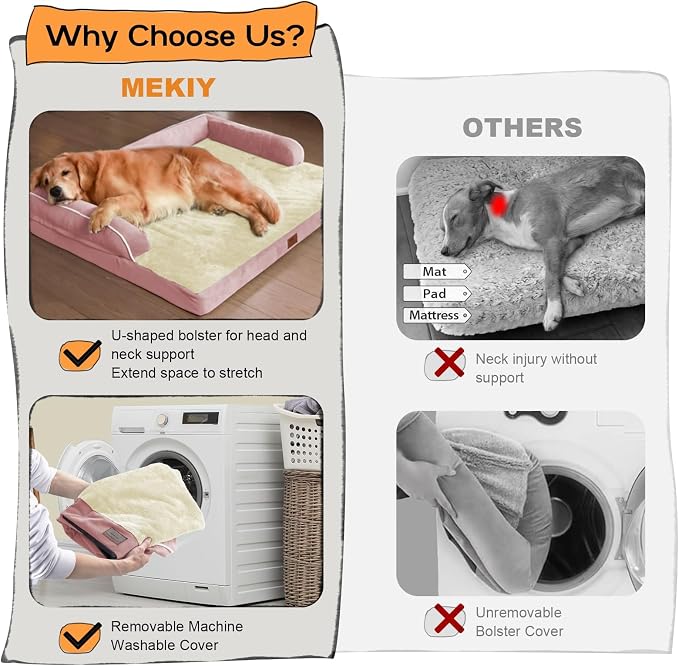 Extra Large Dog Bed-Orthopedic Waterproof XL Dog Bed - Image 4
