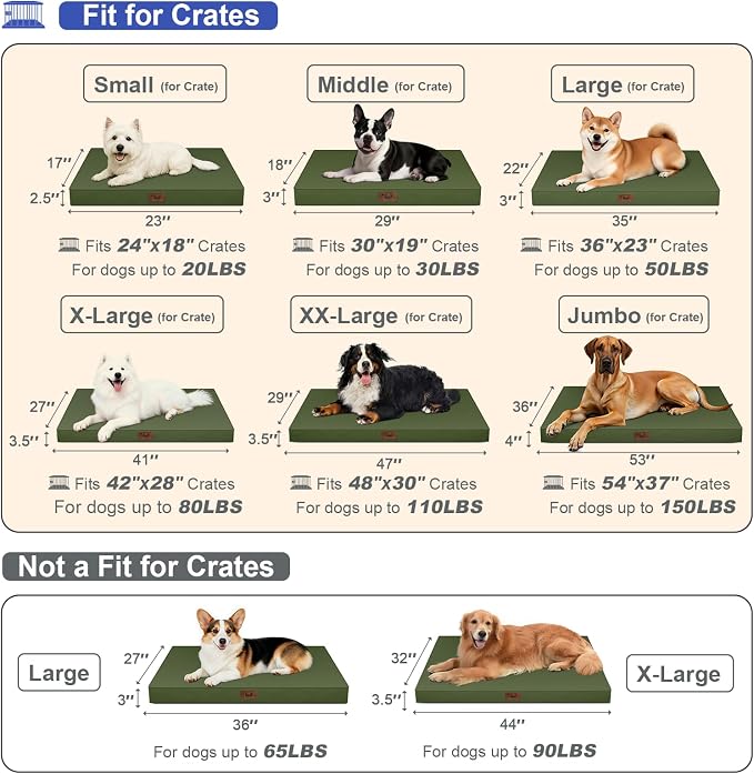 Outdoor Orthopedic Dog Bed, Waterproof Dog Bed - Image 6