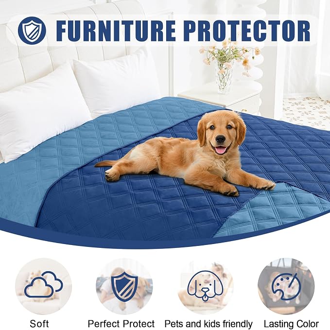Smiry Waterproof Dog Bed Cover Blanket 30x53, Soft Reversible Pet Blanket - Image 8