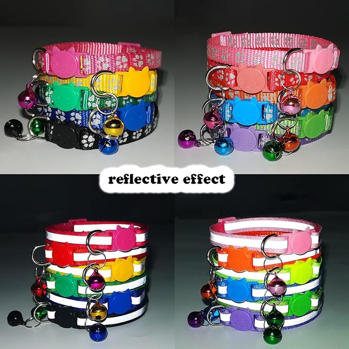 Blue Reflective Cat Collar - Image 3