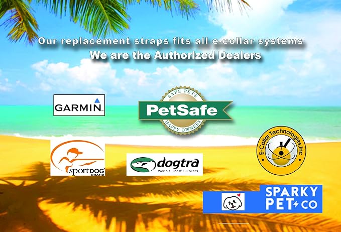 Sparky Pet Co - ECollar Replacement Strap - Bungee Dog Collar - Waterproof - - Image 9