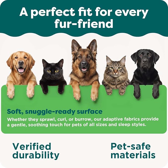 FurHaven Round Orthopedic Dog Bed - Image 8