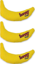 YEOWWW! DuckyWorld 100% ORGANIC CATNIP Leaf & Flower Cat Toy BANANA 3 PACK by Yeowww%21