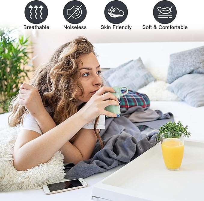 Full Mattress Protector Waterproof, Fitted Sheet Style Breathable Mattress Cover - Image 2