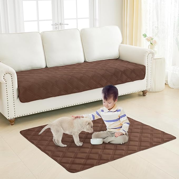 Smiry Waterproof Dog Bed Cover Blanket 82x102, Soft Reversible Pet Blanket - Image 7