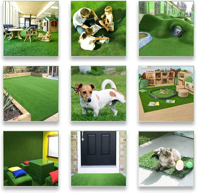 ALTRUISTIC Artificial Grass 11FTX70FT, Realistic Fake Grass Deluxe Turf - Image 8