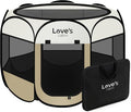 Love's cabin Pet Puppy Dog Playpen, Small Dog Tent Crates Cage Indoor/Outdoor by Lovescabin