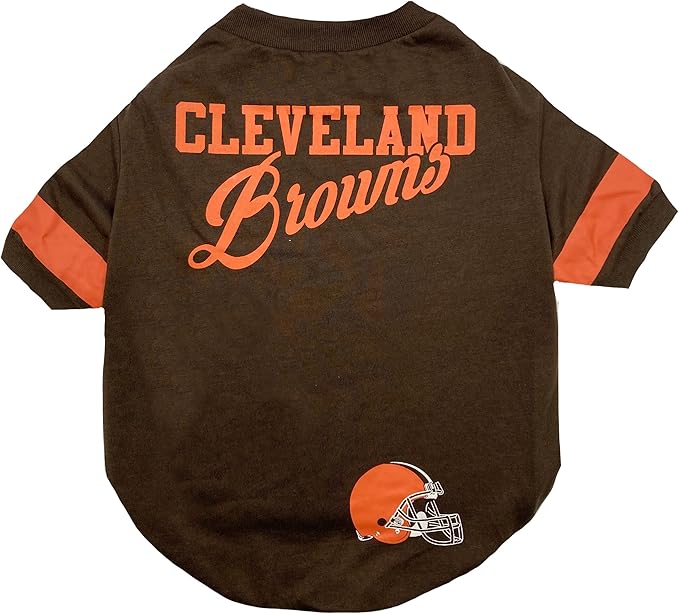 NFL Cleveland Browns Dog & Cat T-Shirt, Medium. Football PET TEE - Image 3