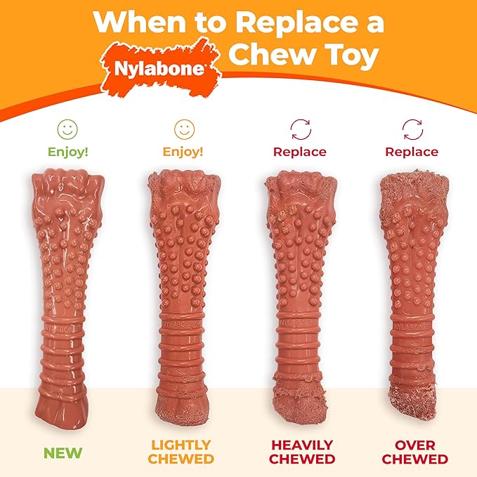 Nylabone Power Chew Classic Bone Chew Toy - Image 4