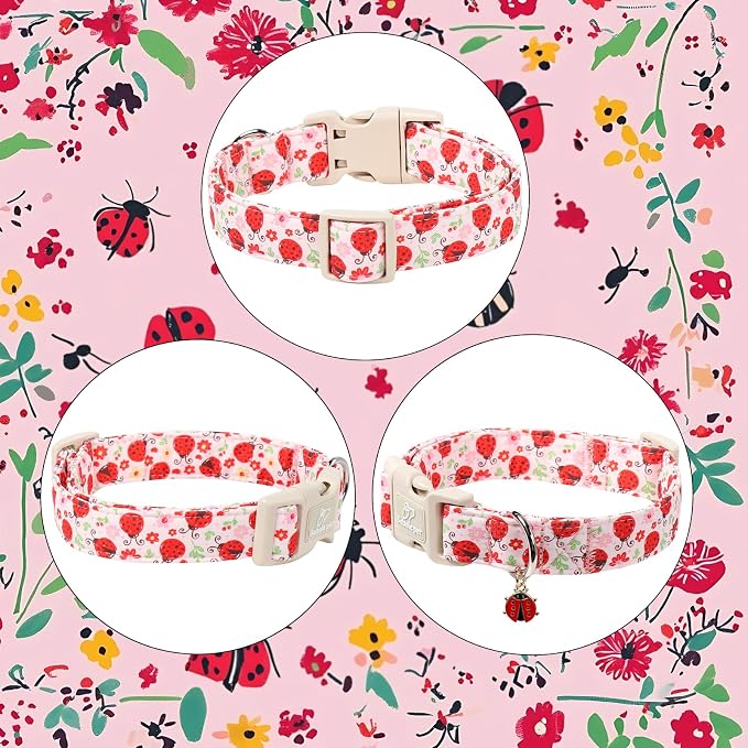 Lucky Ladybug Dog Collar for Giant Large Dogs - Image 7