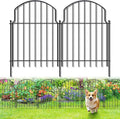 10Pcs Decorative Garden Fence, 20in/10.8ft Rustproof Metal Fences Animal by Tivray
