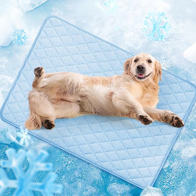 LOOBANI Dog Cooling Mat for Large Dogs by LOOBANI