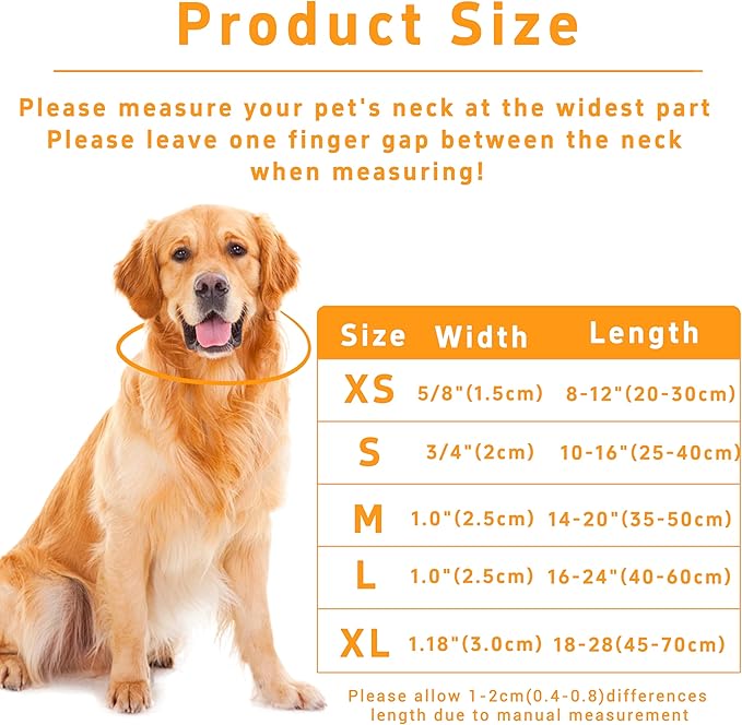 Dog Collar for Boys Girls, Flower Puppy Collar for Small Medium Large Dogs - Image 3