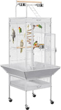 Yaheetech Wrought Iron Bird Cages, Play Top Large Aviary by Yaheetech