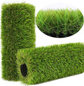 Artificial Grass Rug Outdoor Indoor 12FTX53FT Fake Grass Carpet Green Synthetic by NINXIANG