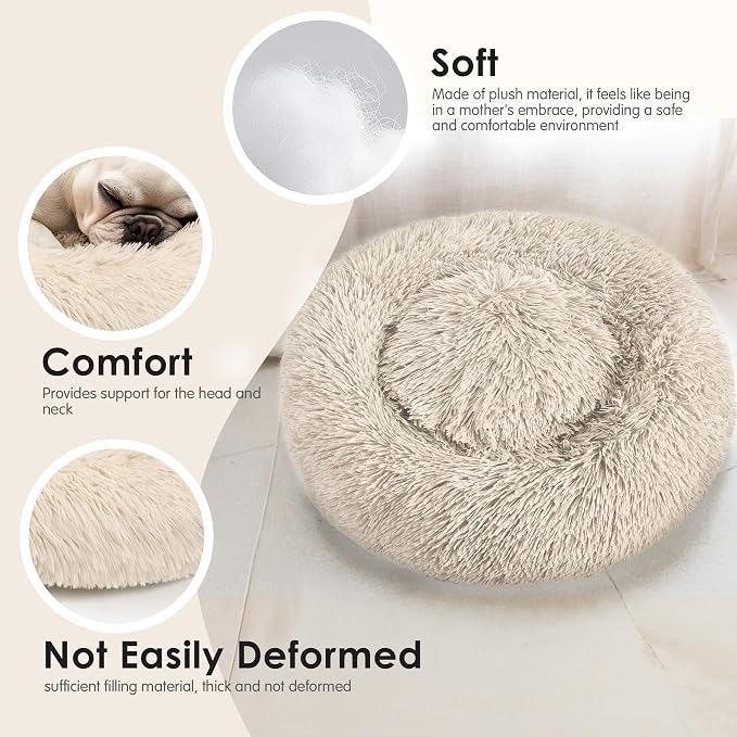 Hoewina Dog & Cat Bed, 20in Cat Beds - Image 4