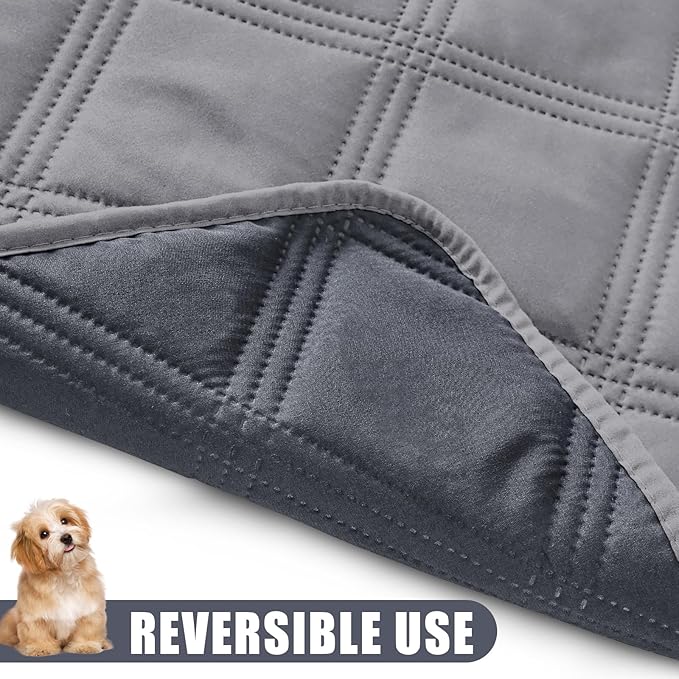 Smiry Waterproof Dog Bed Cover Blanket 68x82, Soft Reversible Pet Blanket - Image 3