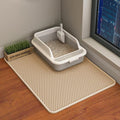 HCY&WLD Cat Litter Mat, 45x26/35x24/30x22/24x18 Inch Double Layer Cat Litter by HCY%26WLD