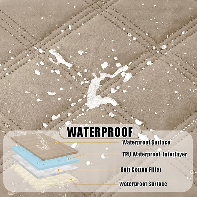 Smiry Waterproof Dog Bed Cover Blanket 30x70, Soft Reversible Pet Blanket - Image 2